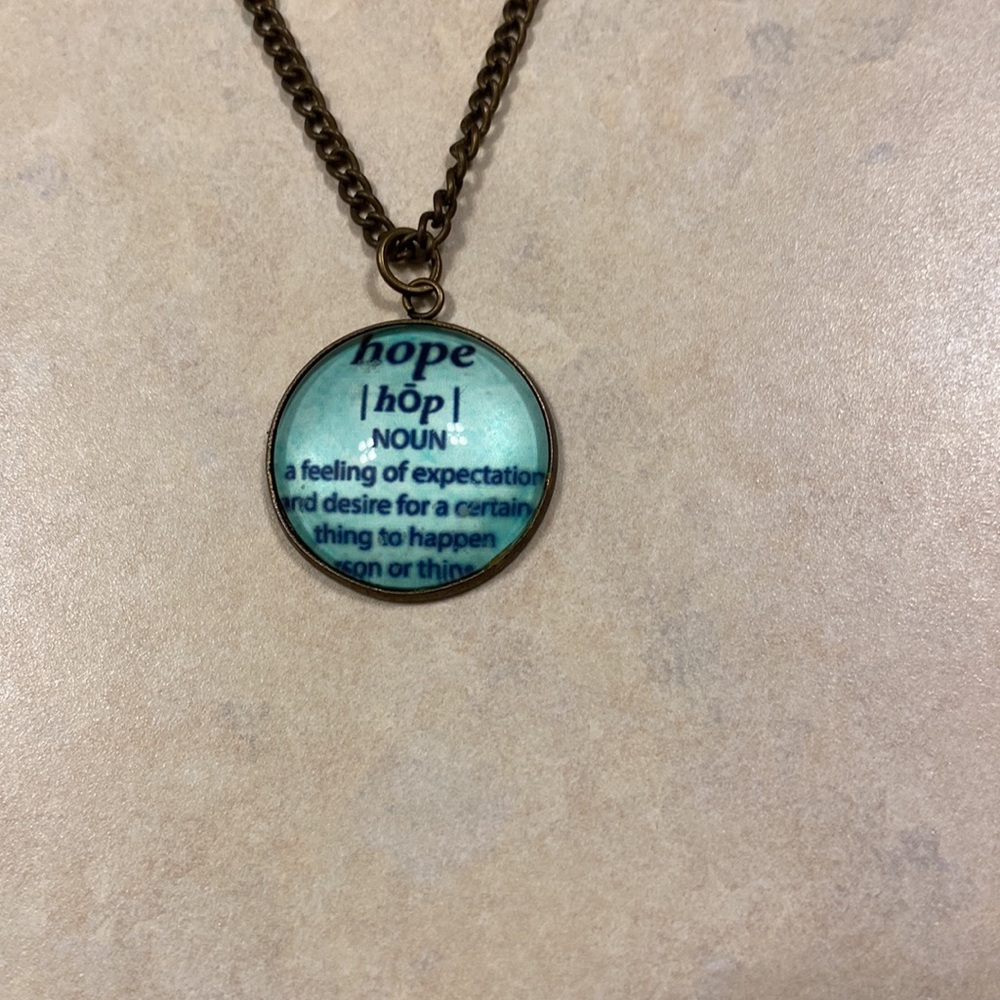 16” Hope Pendant Necklace